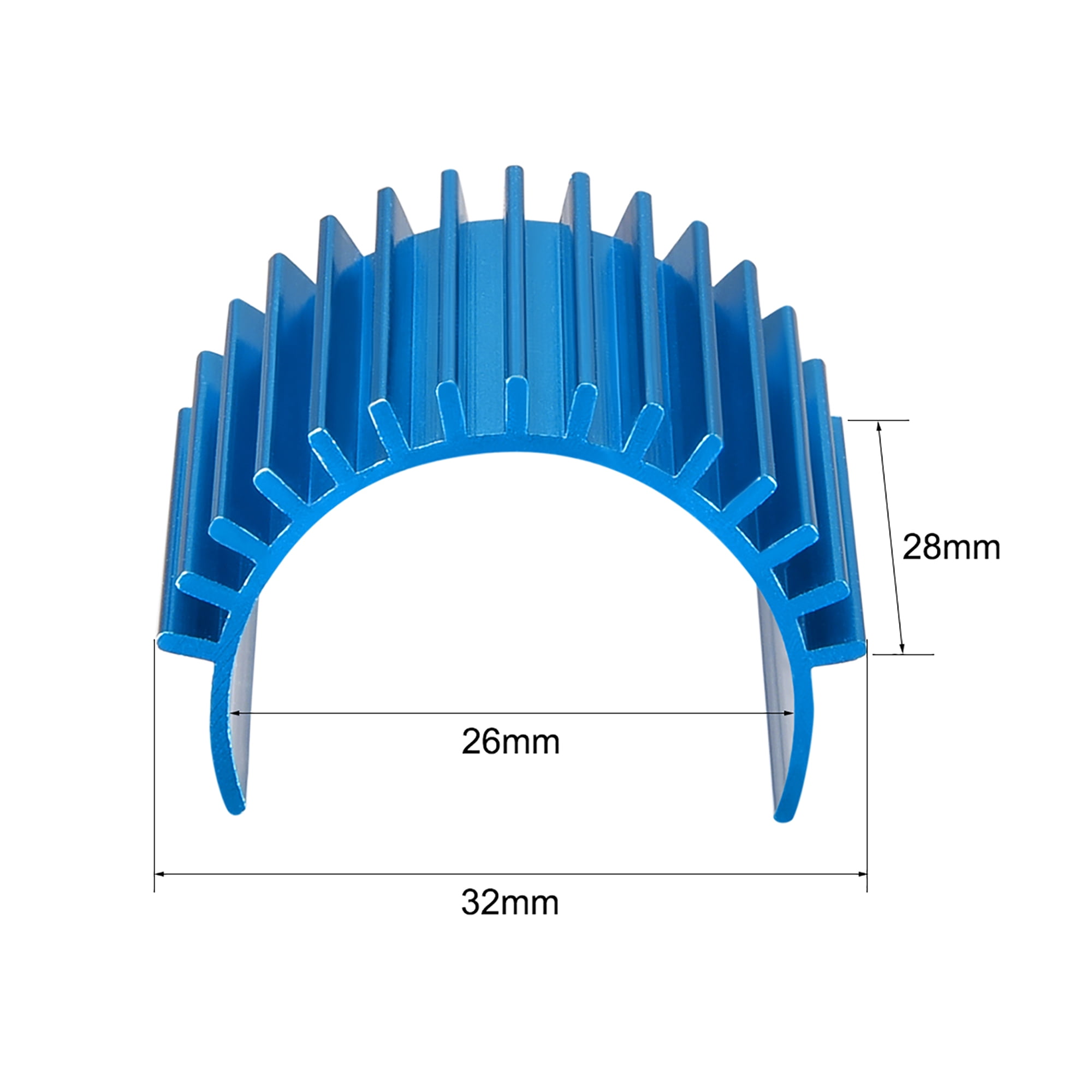 Auminum Heatsink for Brushless Motors 380 390 Class RC Car Boat