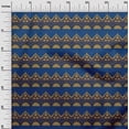 thumbnail image 2 of oneOone Organic Cotton Voile Fabric Leaves & Floral Block Print Fabric BTY 42 Inch Wide, 2 of 4