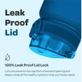 thumbnail image 4 of Botella de agua Hydracy con marcador de tiempo, 950 ml, sin BPA, 4 of 9