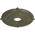 thumbnail image 3 of Ekena Millwork 18"OD x 4"ID x 5/8"P Attica Ceiling Medallion (Fits Canopies up to 5"), Hand-Painted Painted Turtle, 3 of 6