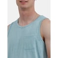 thumbnail image 5 of No Boundaries Men's & Big Men's Burnout Textured Tank, 2-Pack, Sizes XS-3XL, 5 of 7