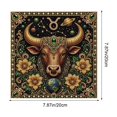 thumbnail image 3 of huayou Zodiac Diamond Painting Art Kit, Constellation Pattern Partial Drill Crystal Art Canvas for Wall Home Decor, Horoscope Theme Designs, 3 of 6