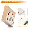 thumbnail image 5 of Yayeee Napkin Holder for Table Kitchen Paper Tissue Organization, Beige Cherry, 5 of 8