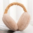 thumbnail image 5 of Winter Women Kids Soft Cute Earmuffs Foldable Ladies Girls Earflap Warmers Ear Muffs Fleece Warm Plush Ear Covers, 5 of 7