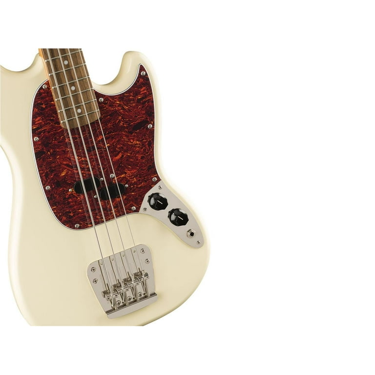 Squier Classic Vibe '60s Mustang Bass Guitar (Olympic White