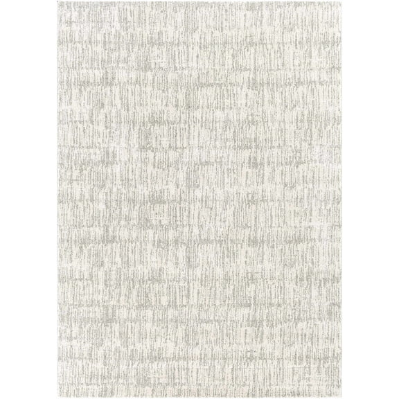 BoutiqueRugs Hollywell Contemporary Area Rug - Cream, Peach, Light Gray - 2' x 2'11"
