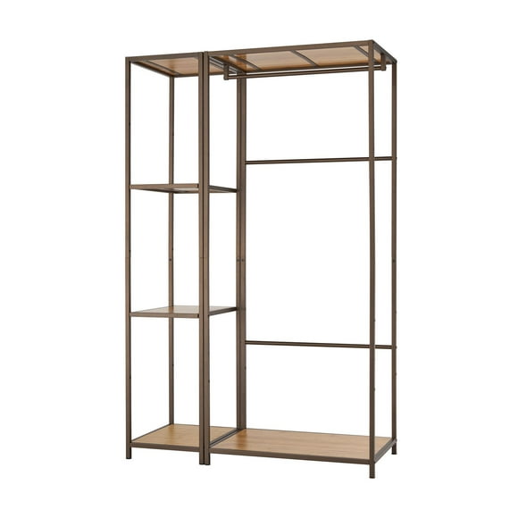 TRINITY Modular Bamboo Closet Organizer | 2-Piece Set