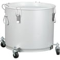 thumbnail image 1 of Fryer Grease Bucket 10 Gal, Fryer Oil Bucket with Lid, Oil Disposal Caddy w/Rust-Proof Coating, Coated Carbon Steel Oil Filter Pot with Caster Base, Oil Transport Container w/Lock Clips & Filter Bag, 1 of 5