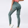 thumbnail image 4 of cfhntfmh Yoga Leggings for Women Athletic High Waisted Skinny Pants Seamless Stretch Workout Running Fitness Leggings, 4 of 5