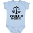 thumbnail image 3 of Inktastic Daddy Little Co Counsel Lawyer Boys or Girls Baby Bodysuit, 3 of 5