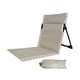 thumbnail image 2 of Silla de playa con respaldo, silla de piso de playa, silla de salón con tapete de playa, playa Beige, 2 of 9