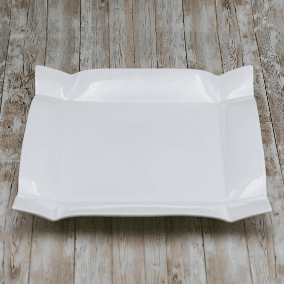 WILMAX FINE PORCELAIN SET OF 3 SQUARE PLATTERS 11.5" X 11.5" | 29 X 29 CM WL-991233/A