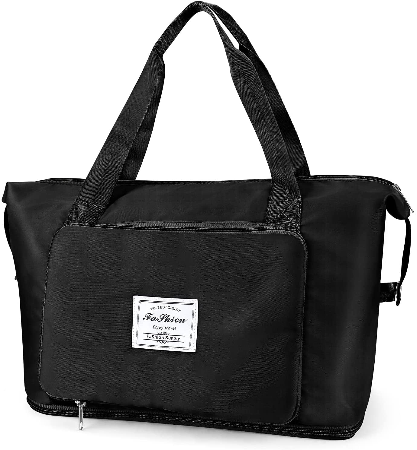 Travel Duffle Bag Foldable Gym Tote Bag for Women, Weekender Bag Dry