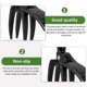 thumbnail image 3 of Newest High Quality Replacement Metal Weed Puller Head Weed Puller Head Gardening Digging Weed Removal, 3 of 4