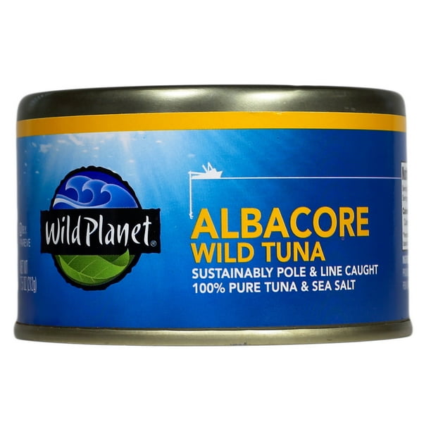 Wild Wild Albacore Tuna, 7.5 oz Can