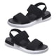 thumbnail image 1 of Minnieouse 1 par de zapatos con correas elásticas, sandalias deportivas de verano, calzado informal transpirable, sandalias, regalos para playa al aire Calzado Negro Größe 39 Minnieouse AP011265-05, 1 of 6