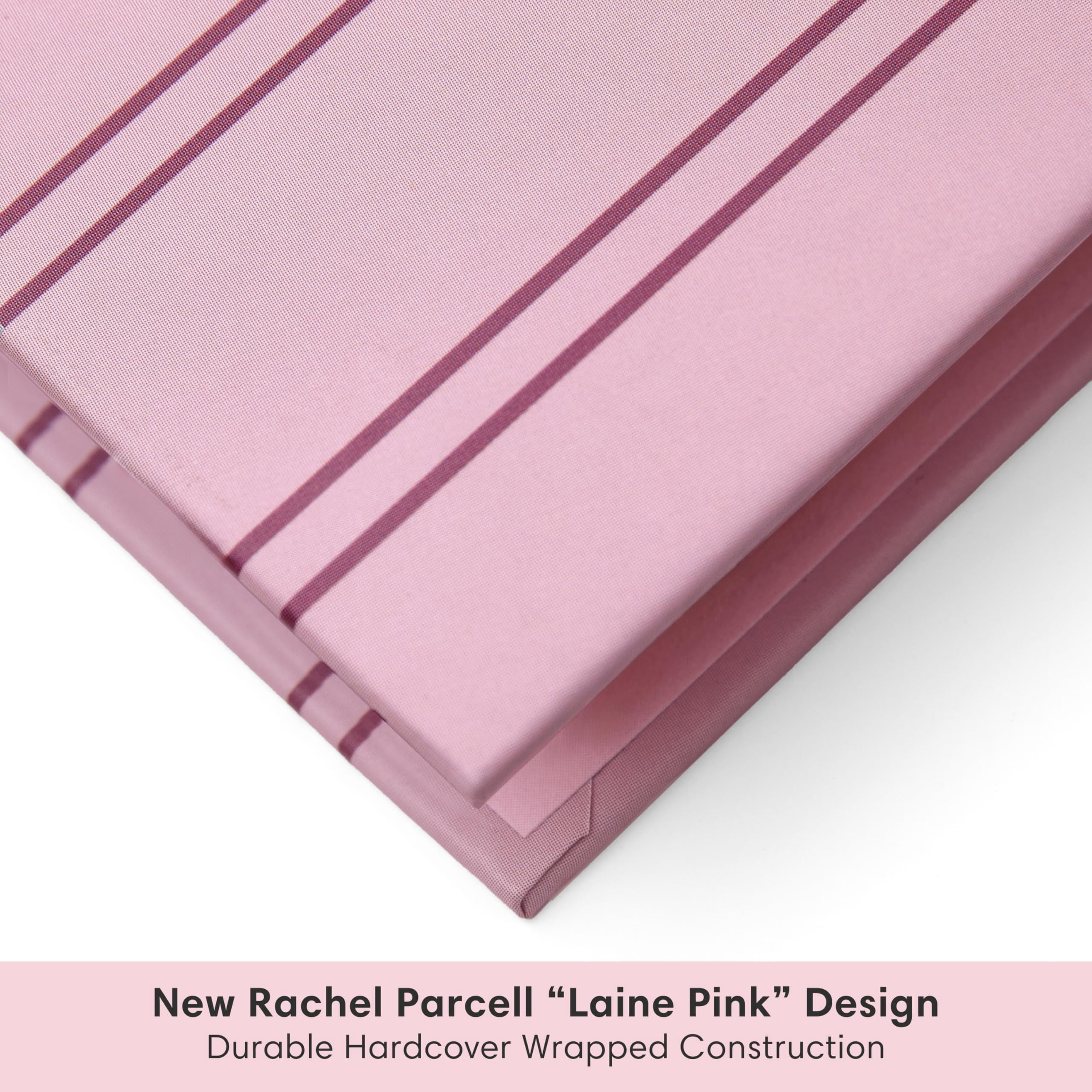 Blue Sky Rachel Parcell 2026-2027 Daily and Monthly Academic Year Planner Calendar, July 2026 - June 2027, 7" x 9", Laminated Cover, Wirebound, Storage Pocket, Includes Stickers, Laine Pink