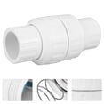 thumbnail image 3 of Miangastore Valve de Contrôle Joint de Tuyau en PVC Valve de Contrôle Accessoire Anti-Retournement, 3 of 8
