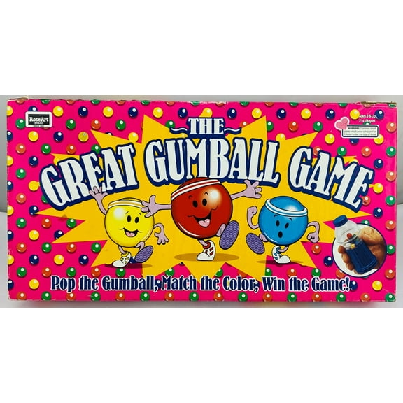 Great Gumball Game - 1995 - RoseArt - Great Condition