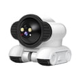 thumbnail image 1 of Cámara robot con ruedas, cámara de seguridad para perros y niñeras con comunicación bidireccional para mascotas, gatos, perros y bebés, ideal para Wi-Fi, 1 of 8