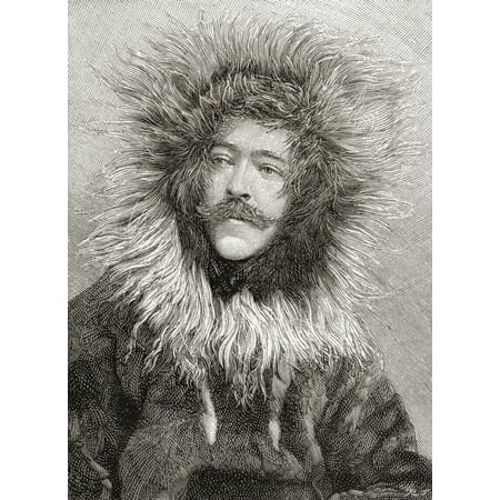 Captain Harry Willes Darell de Windt 1856 -1933 Explorer and travel writer and aide-de-camp to his brother-in-law Charles Brooke Rajah of Sarawak From The Strand Magazine published 1897 Canvas Art - K