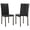 Black 75, variant on Grey and Natural Walnut Upholstered Dining Bench with Mid-Century Modern Style for Kitchen, Hallway, Bedroom Nook - 46 Inch