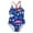 Blue, variant on Girls Summer Swimsuit AKAFMK Girls' One-Piece Swimwear,Girls Cute Print Adjustable Bathing Suits Ruffle Striped Swimsuits Swimwear Siamese Bikini 3-7 Years