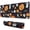 Classic Halloween Icons, variant on Long Mouse Pads for Desk,Classic Halloween Icons Pattern Desk Mats on Top Of Desks, Desk Mouse Pad Extra Large with 3mm Non-Slip Base and Stitched Edge for Gaming,Office,Work,Home 31.5"x11.8"