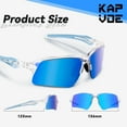 thumbnail image 3 of Kapvoe New Polarized Cycling Glasses Men Women UV400 Protective Glasses Hiking Skiing Mountain Bike Accessories, 3 of 4