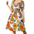 thumbnail image 2 of Ceci n'est pas un chapeau petit prince magritte Vestido de manga corta vestidos de noche Mujer Vestido de verano para mujer, 2 of 7