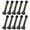 bronze, variant on US Type Spring Door Stops set Fashionable Look Robusts Spring Door Stops 10pcs/set for Bedroom Kitchen & Study door