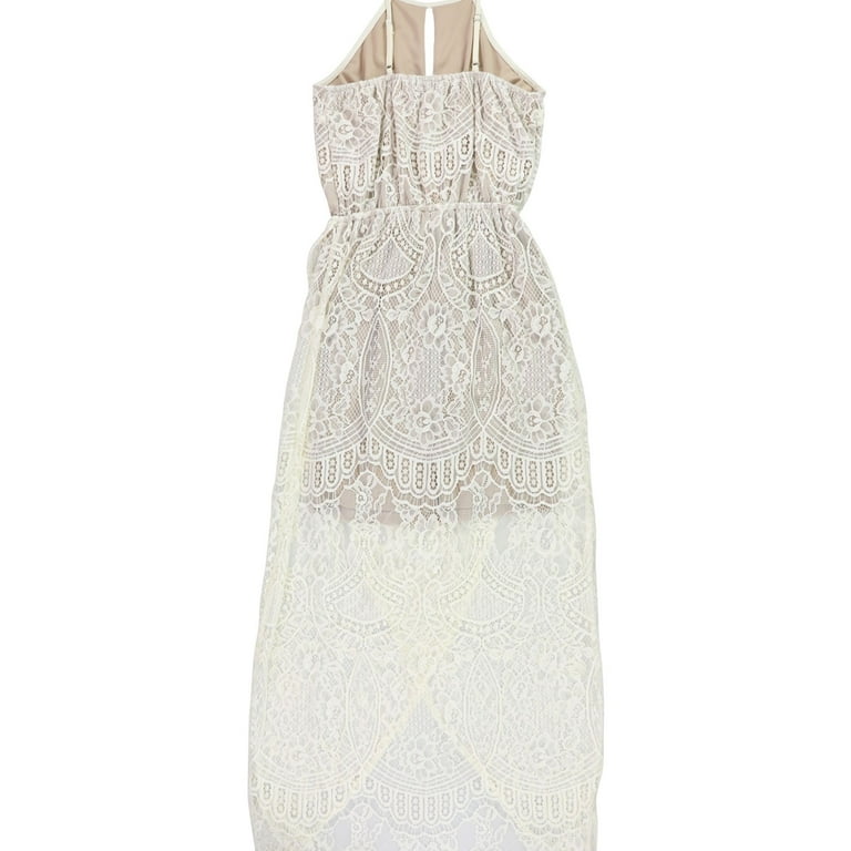 knee length dresses for ladies Bar Iii Printed Chiffon Maxi Dress – Vanessa Jane
