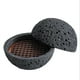 thumbnail image 1 of Japanese Planet Volcanic Stone Artistic Dish Pendulum Seafood Sushi Sashimi Ice Plate Smoke Plate,12CM, 1 of 5