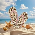 thumbnail image 4 of Psesaysky Little Kid Girls Boys Beach Pool Flip Flops Cute Leopard Print Sandals Water Shoes Size 12.5, 4 of 7