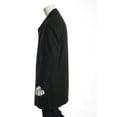 thumbnail image 2 of Dark Brown Herringbone Top Coat $695, 2 of 4