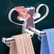 thumbnail image 4 of Perchero de plástico con adhesivo | Perchero sin taladro y organizador de toallas para baño y balcón | Tendedero de dos niveles con pinzas, 4 of 6