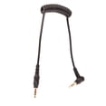 thumbnail image 2 of Audio Cable, Faster Transmission Speed Black Spring Adapter Cable Lightweight Sufficient Wire Length  For Microphone Connected To Digital Camera, 2 of 8