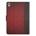 thumbnail image 3 of SaniMore for Lenovo Tab M10 (3rd Gen) 10.1" TB-328F 2022 Case, Auto Sleep/Wake, PU Leather Patchwork Magnetic Wallet Cover Support Card Slot & Kickstand Shockproof Protective Shell, Red, 3 of 7