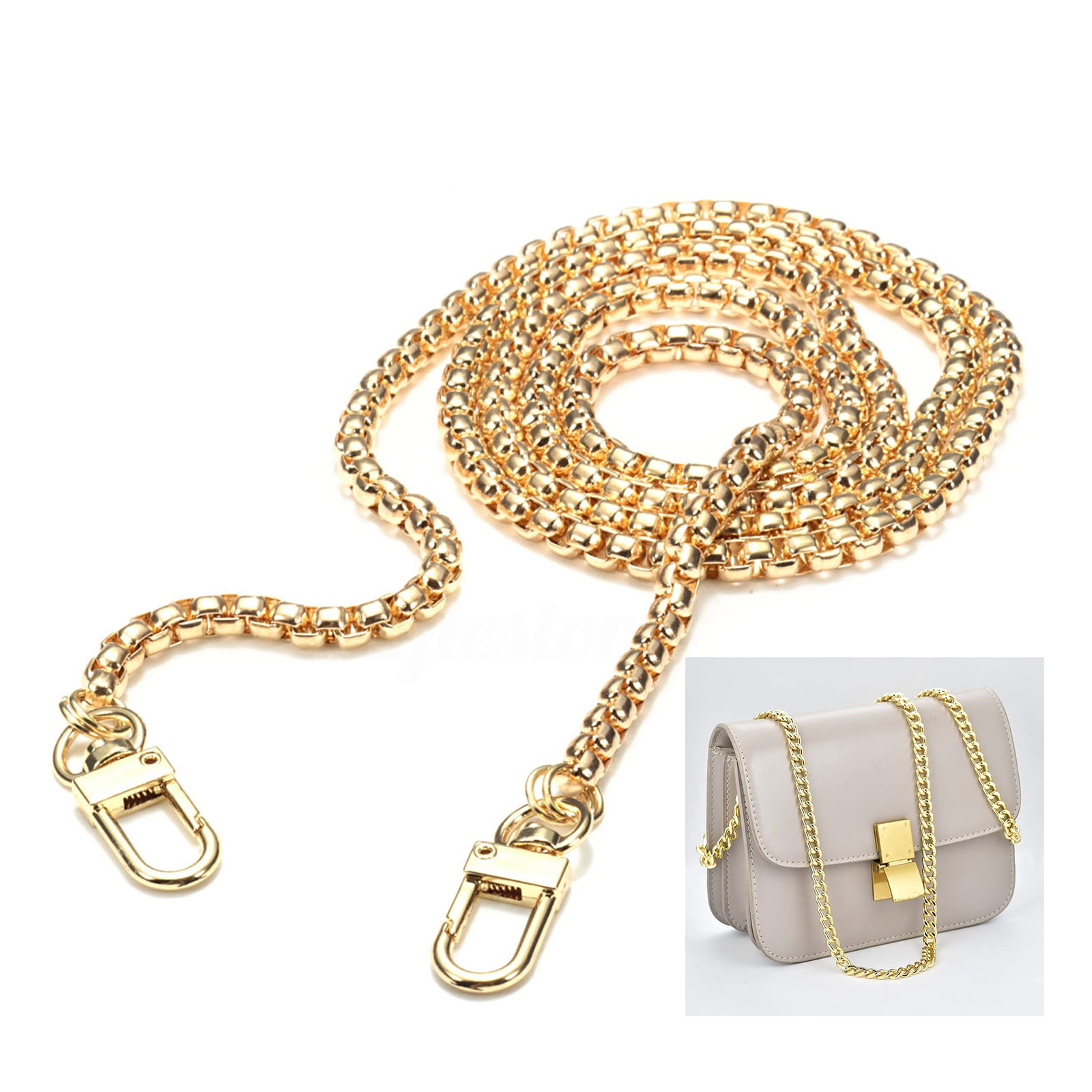 Faux pearl Bead Rope Bag Strap Handle Shoulder Belt for Handbag DIY Replacement