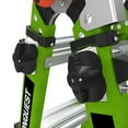 thumbnail image 6 of Little Giant 16122-001 Dark Horse Multipurpose Ladder, Fiberglass, Hi-Viz Green, 52 lb, 6 of 16