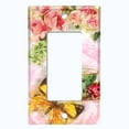 thumbnail image 5 of Metal Light Switch Plate Outlet Cover Flower Rose Teacup ROS005, 5 of 13