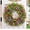 B, variant on Colorful Artificial Flower Wreath for Front Door, Spring Summer Year Round Wreath with Mixed Floral & Greenery, Rustic Farmhouse Wall Decor for Home Porch Window Party(15.7-19.6in)
