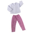 thumbnail image 1 of 2 piezas de ropa de muñeca, camiseta y pantalones para muñeca americana AG de 18 pulgadas, accesorio para muñeca Zulema Ropa de muñeca, 1 of 3