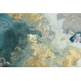 thumbnail image 2 of PI Studio 14x11 Gold Ornate Wood Framed with Double Matting Museum Art Print Titled - Ocean Splash II, 2 of 4