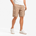 thumbnail image 2 of Cargo Shorts Mens Knee Length Casual Classic Relaxed Fit Drawstring Waist with Pockets Khaki 3XL, 2 of 9