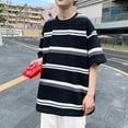 thumbnail image 6 of Men T Shirt Crew Neck Short Sleeve Comfortable Top Breathable Tee for Party Office Black L Rawiri, 6 of 8