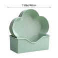 thumbnail image 3 of YYV 5-Pack Small Sectioned Tabletop Snack Plates Multi-Use Serving Dishes Dining Table Storage Organizer for Bones Shells Condiments Appetizers Durable Non-Slip Party Platter Set, 3 of 6