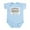 Sky Blue, variant on CafePress - Bonaire Scuba Team Infant Bodysuit - Baby Light Bodysuit, Size Newborn - 24 Months