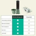 thumbnail image 2 of Rejilla para Secar Botellas Secadora Tazas Accesorios Engrosadas () Verde, 2 of 3