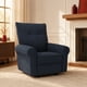 thumbnail image 2 of Sillón Reclinable  234 Nodri con Palanca Lateral, Atlas del Descanso Color Azul, 2 of 8